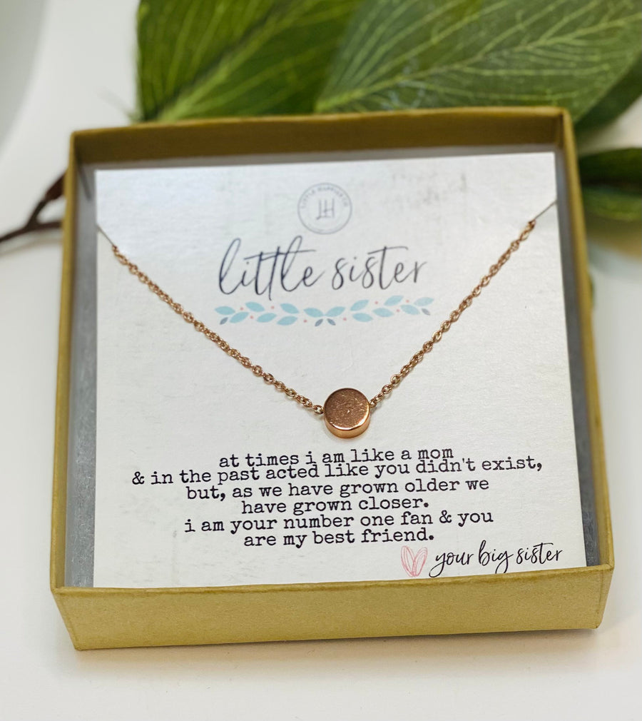 Buy Big Sister Little Sister Jewelry, Matching Necklace Set for Sisters,  Birthstone Necklace, Siter Necklace Set for Two Online in India - Etsy