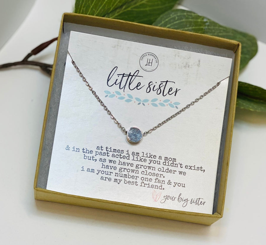 Amazon.com: YEEQIN Sister Necklace for 3, Sister Gifts, Big Sister Middle Sister  Little Sister Gifts Set, Sister Jewelry, Sister Matching Necklaces (Style  01) : Clothing, Shoes & Jewelry