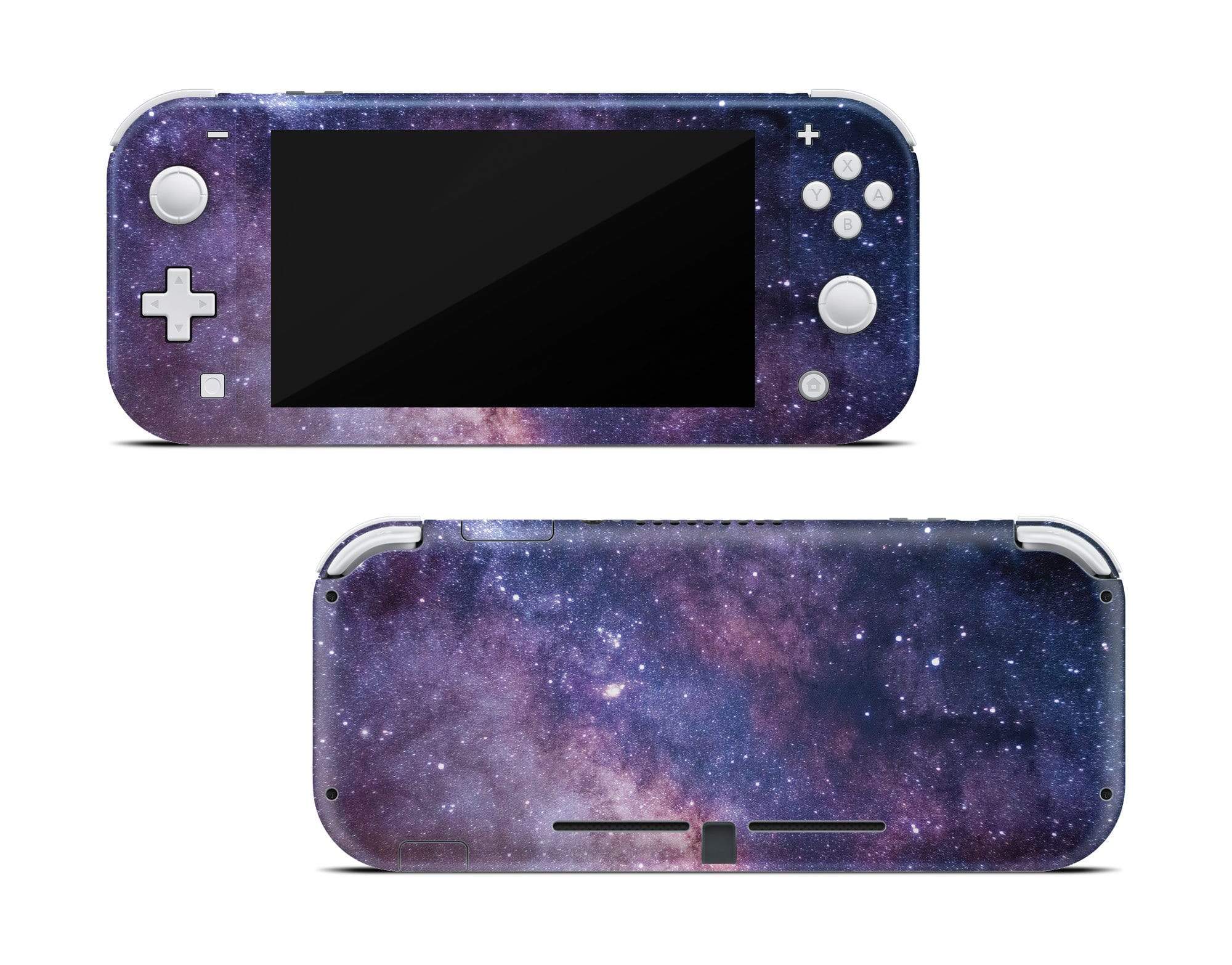 Purple Galaxy Nintendo Switch Lite Skin - StickyBunny