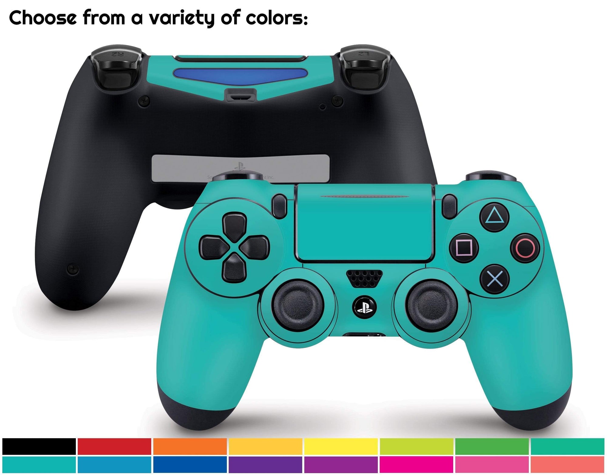 Solid PS4 Controller Skin | Choose Your Color