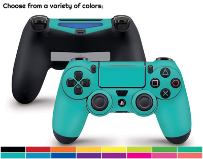 Classic Solid Color Ps4 Controller Skin Choose Your Color Stickybunny
