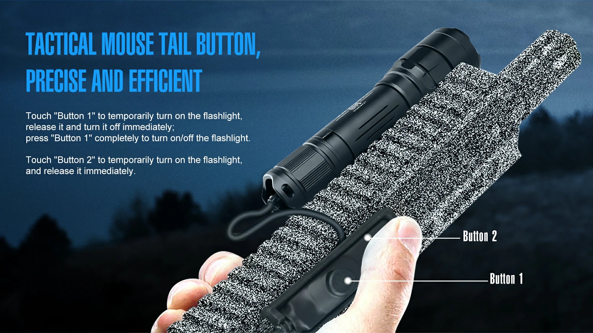 TrustFire R8 1700Lumen Rail Mount Tactical Flashlight