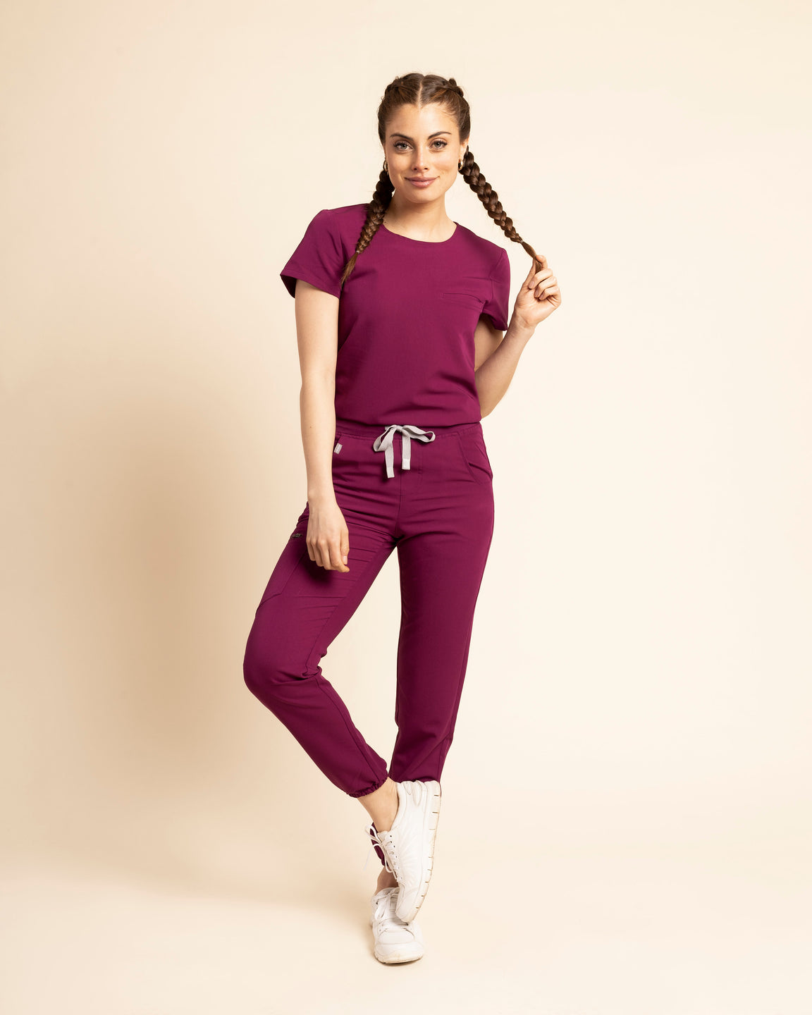 jogger azul marino mujer