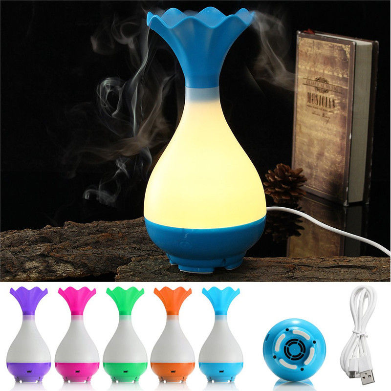 USB Air Humidifier Ultrasonic Aromatherapy Essential Oil Aroma Diffuser