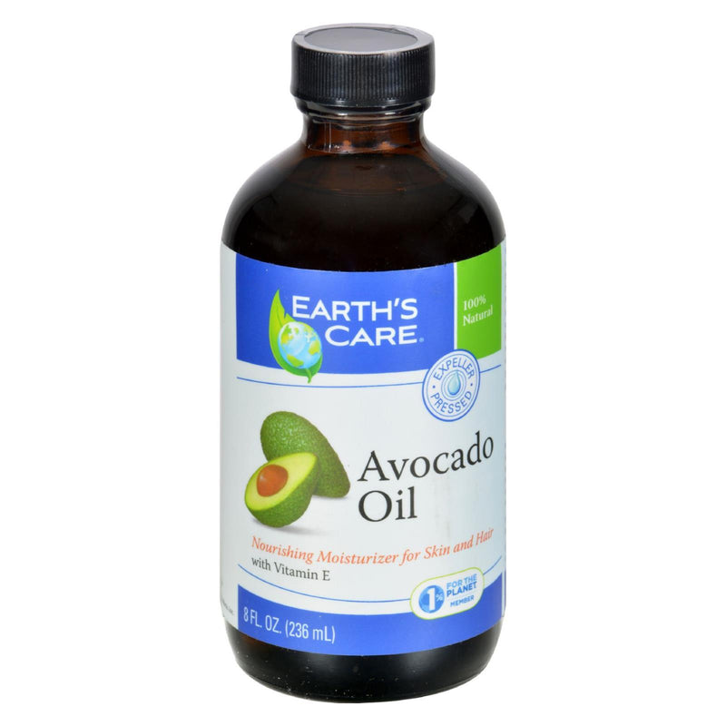 Earth's Care 100% Pure and Natural Avocado Oil - 8 fl oz