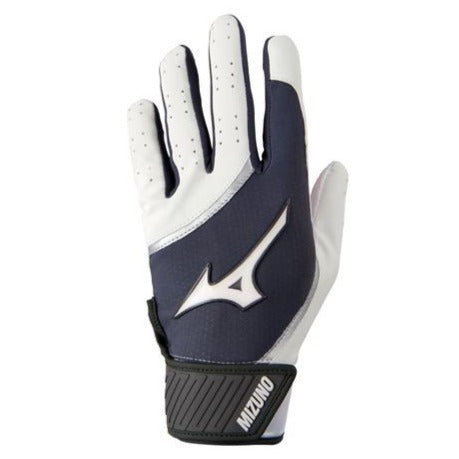 mizuno white batting gloves