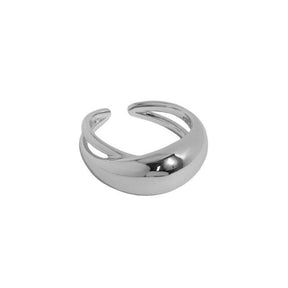 Elisa 925 Sterling Silver Ajdustable Ring - Adjustable / Silver - Rings - Pretland | Spiritual Crystals & Jewelry