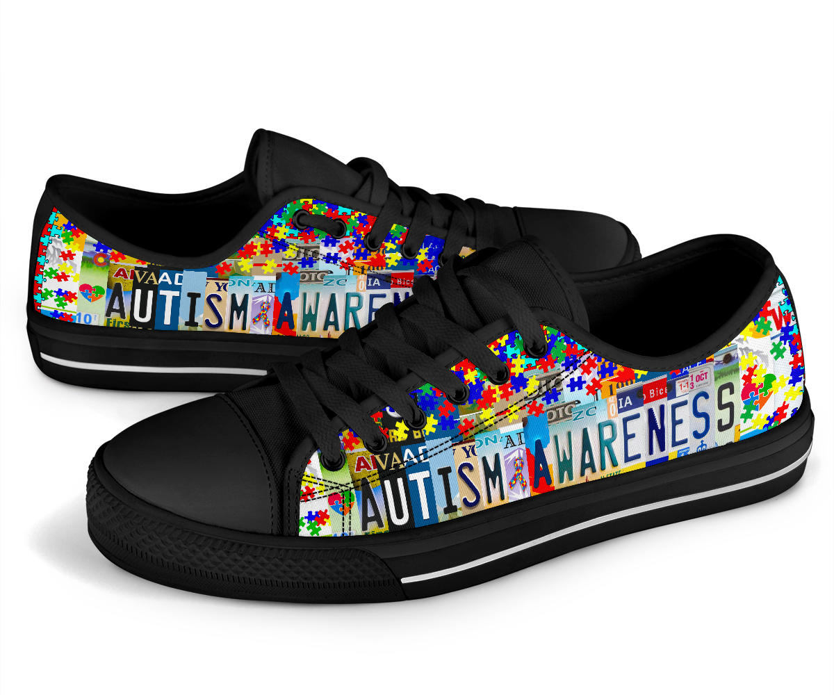 autism awareness nursing shoes