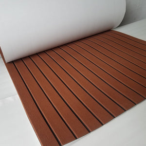 Soomj Eva Foam Faux Teak Non Slip Marine Flooring Mat Boat