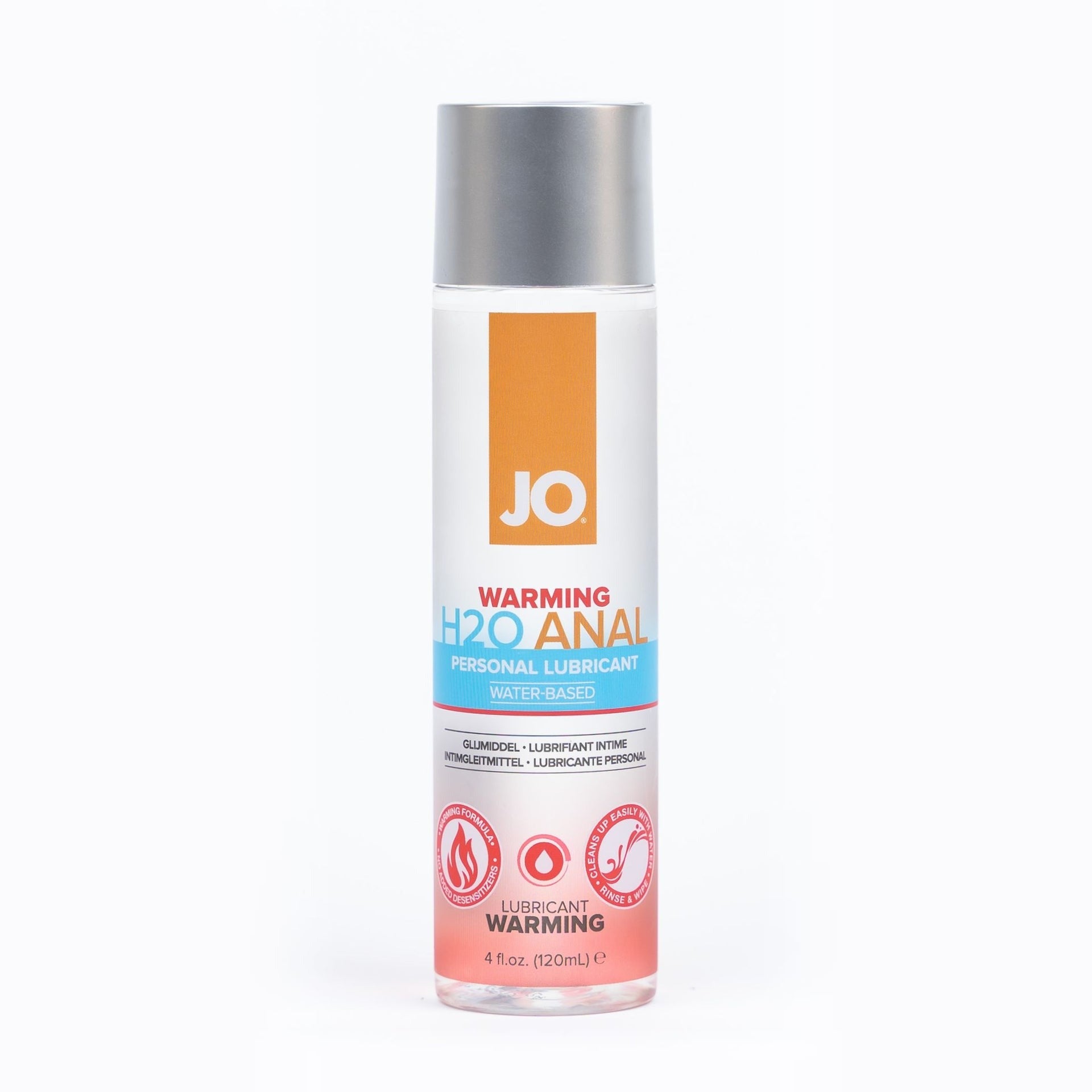 Image of System JO H2O Anaal Glijmiddel Verwarmend 120 ml 