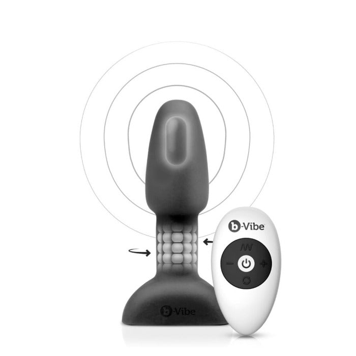 Image of B-Vibe Rimming Petite Vibrerende Buttplug 12 Cm Zwart