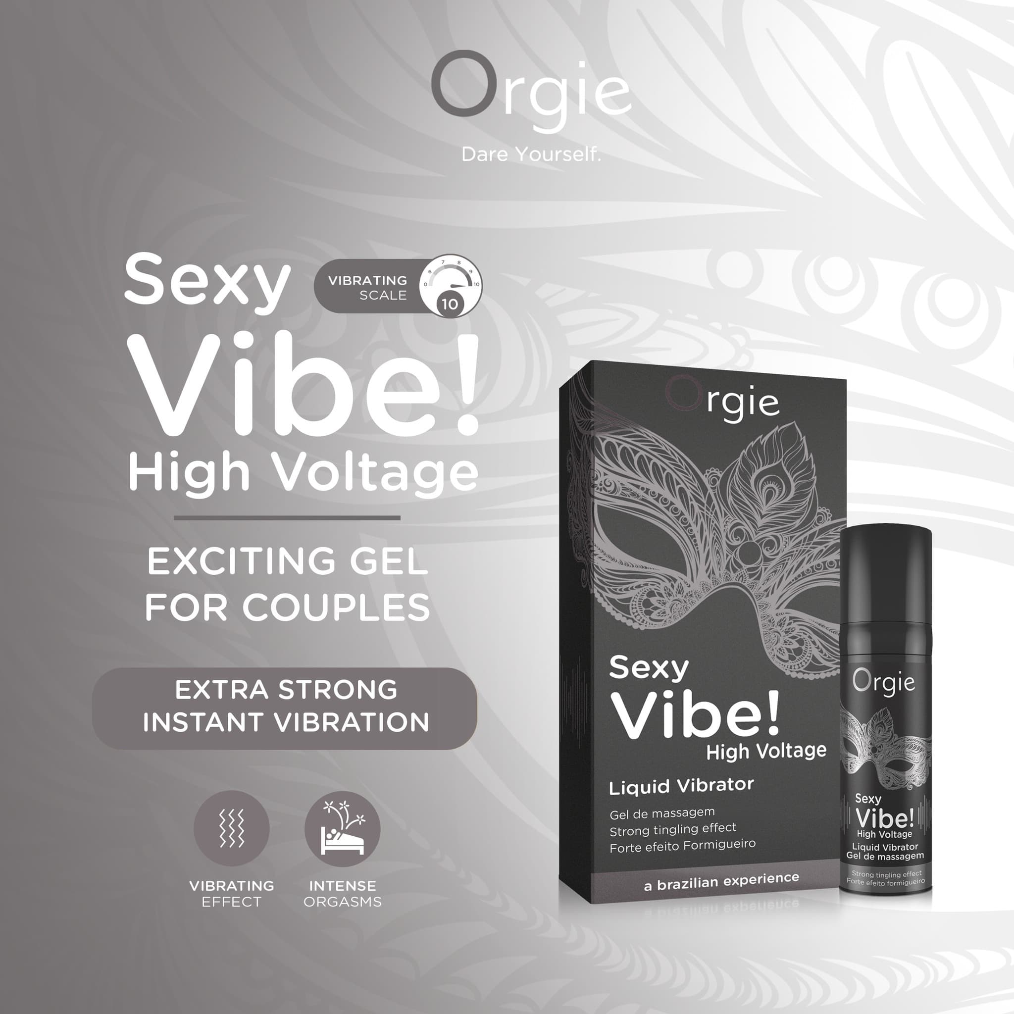Image of Orgie Sexy Vibe! High Voltage Liquid Vibrator 15 ml
