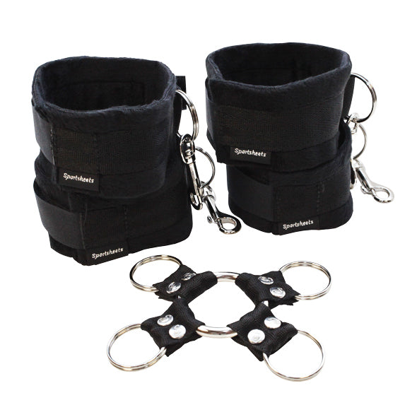 Image of Sportsheets Hogtie Set Met Handboeien