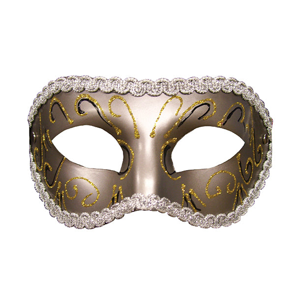 Image of S&M Grey Masquerade Masker