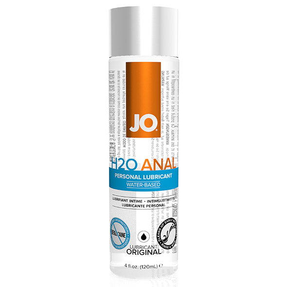 Image of System JO H2O Anaal Glijmiddel Waterbasis 120ml