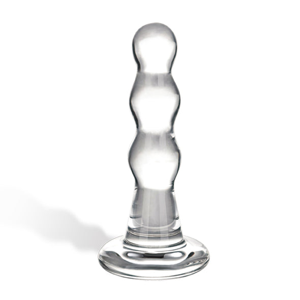 Image of Glas Triple Play Beaded Glazen Butt Plug