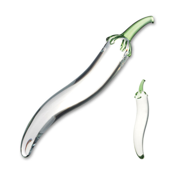 Image of Glas Naturals Chili Pepper Glazen Dildo