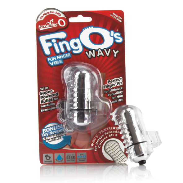 Image of The Screaming O The FingO Wavy Vinger Vibrator