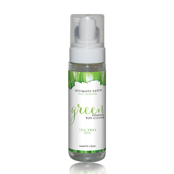 Image of Intimate Earth Seksspeeltjes Reiniger Schuim Groene Thee 200ml