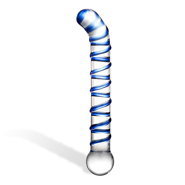 Image of Glas Mr. Swirly G-Spot Glazen Dildo