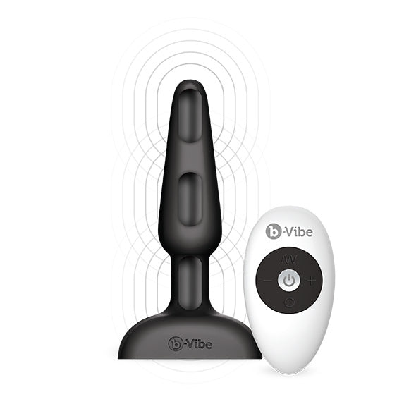 Image of B-Vibe Trio Vibrerende Buttplug 13 Cm Zwart