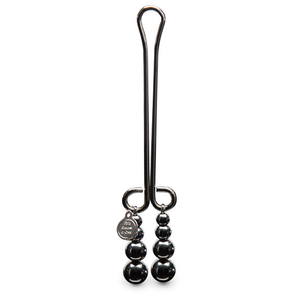 Image of Fifty Shades of Grey Darker Just Sensation Beaded Clitoral Clamp 