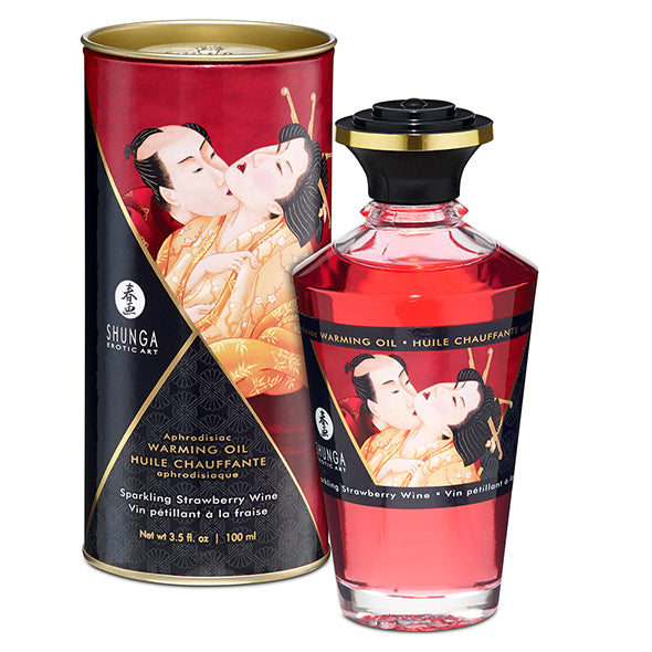 Image of Shunga Aphrodisiac Verwarmende Massage Olie Chocolade