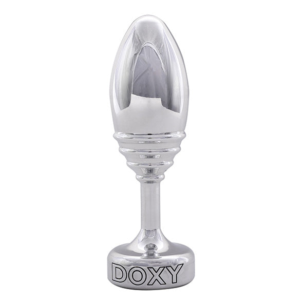 Image of Doxy Butt Plug Geribbeld 