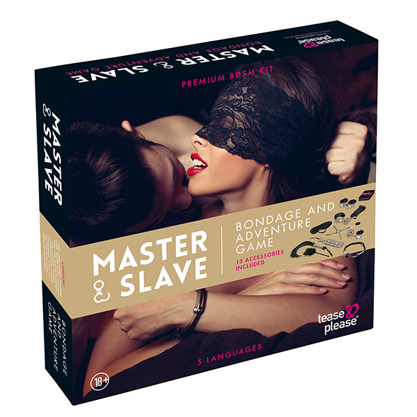 Image of Tease & Please Master & Slave Bondage Spel Beige NL/FR