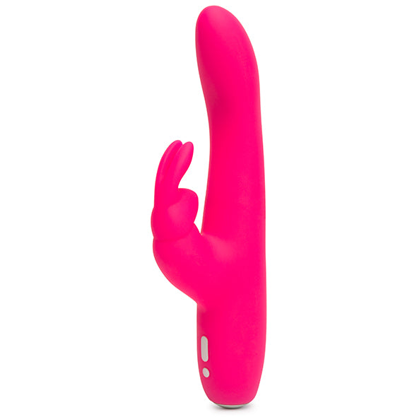 Image of Happy Rabbit Slimline Curve Rabbit Vibrator Roze