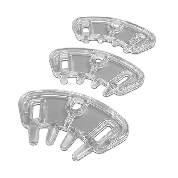 Image of Mystim Fang Gang Spacers with Spikes 