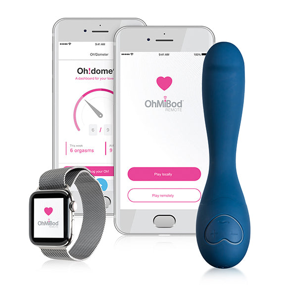 Image of OhMiBod blueMotion Nex 2 Vibrator Met App