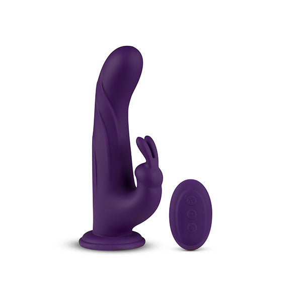 Image of FeelzToys Whirl-Pulse Roterende Rabbit Vibrator Met Afstandsbediening Paars