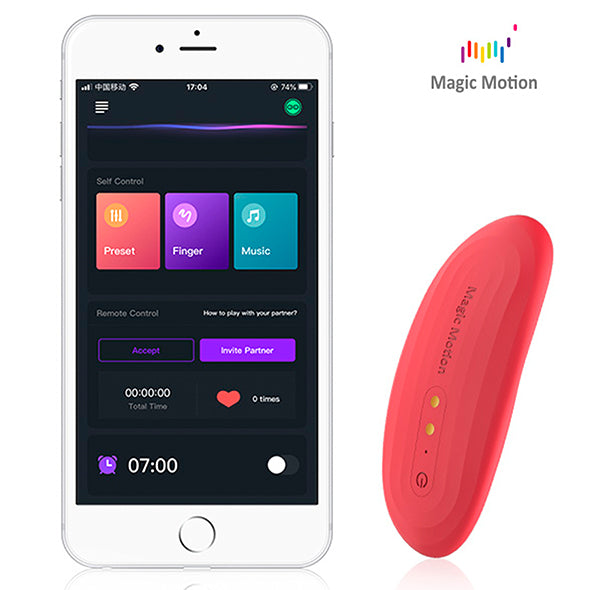 Image of Magic Motion Nyx Smart Vibrerend Slipje Met App