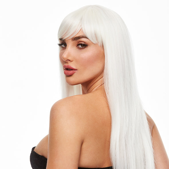 Image of Pleasure Wigs Amber White Gid Pruik