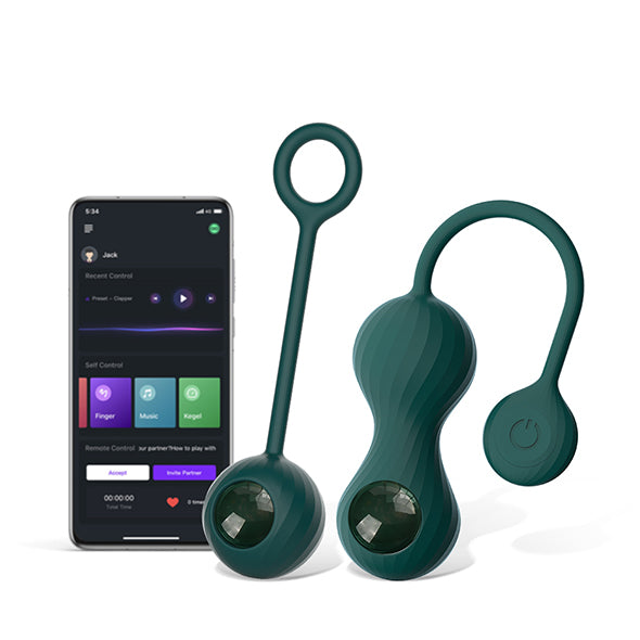 Image of Magic Motion Crystal Duo Smart Kegel Vibrator