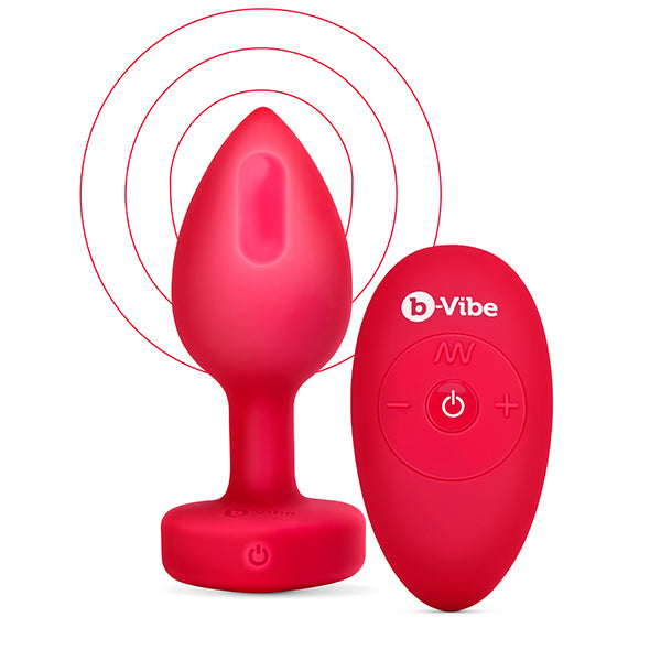 Image of B-Vibe Heart Vibrerende Buttplug 11 Cm