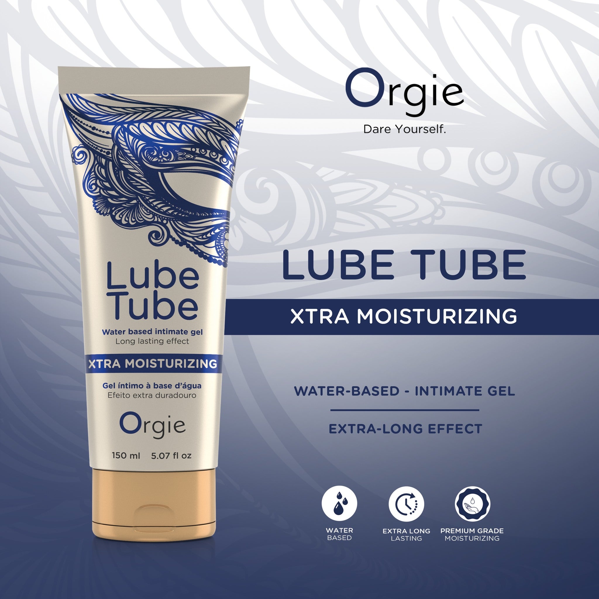 Image of Orgie Lube Tube Xtra Hydraterend Glijmiddel 150 ml 