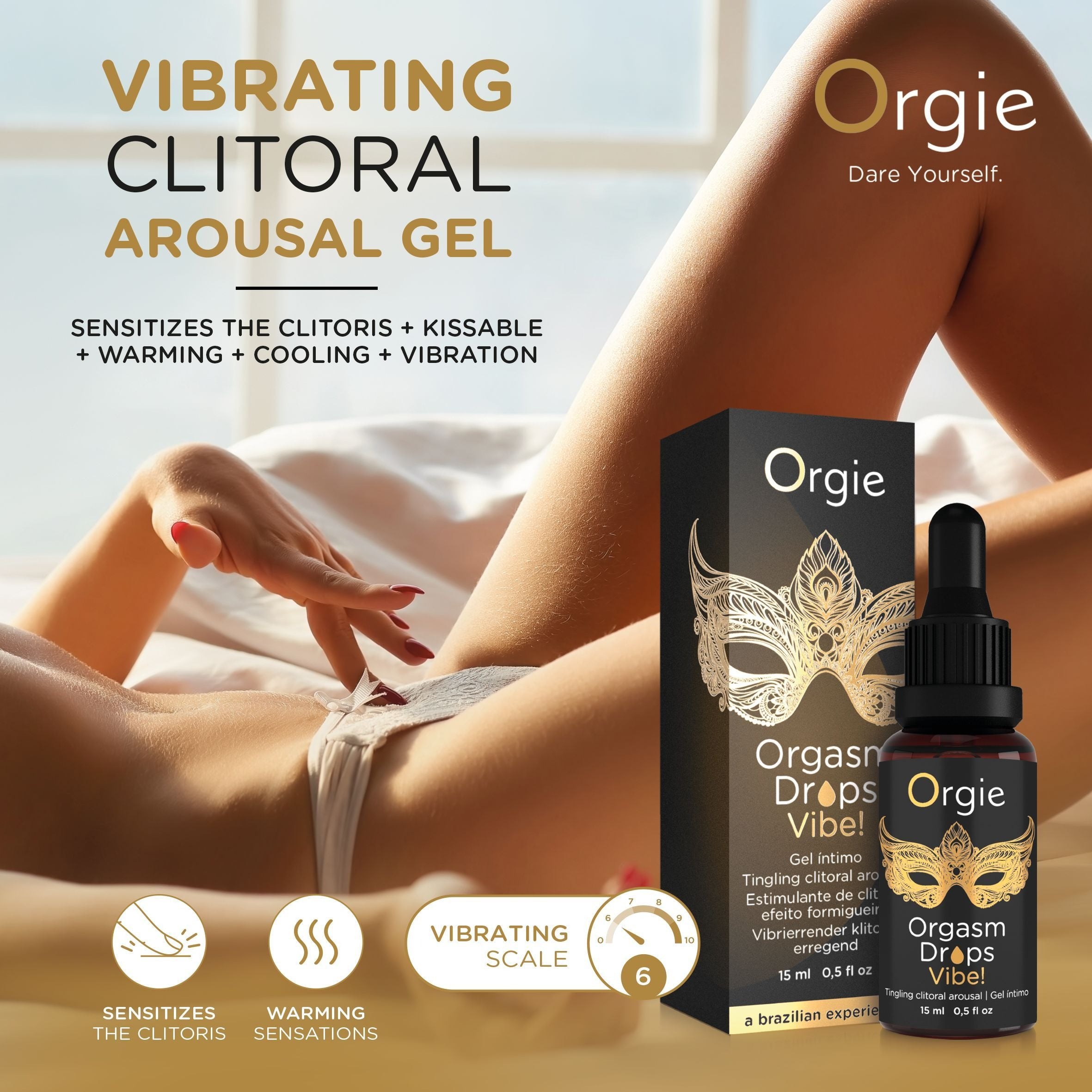 Image of Orgie Orgasm Drops Vibe! 15 ml