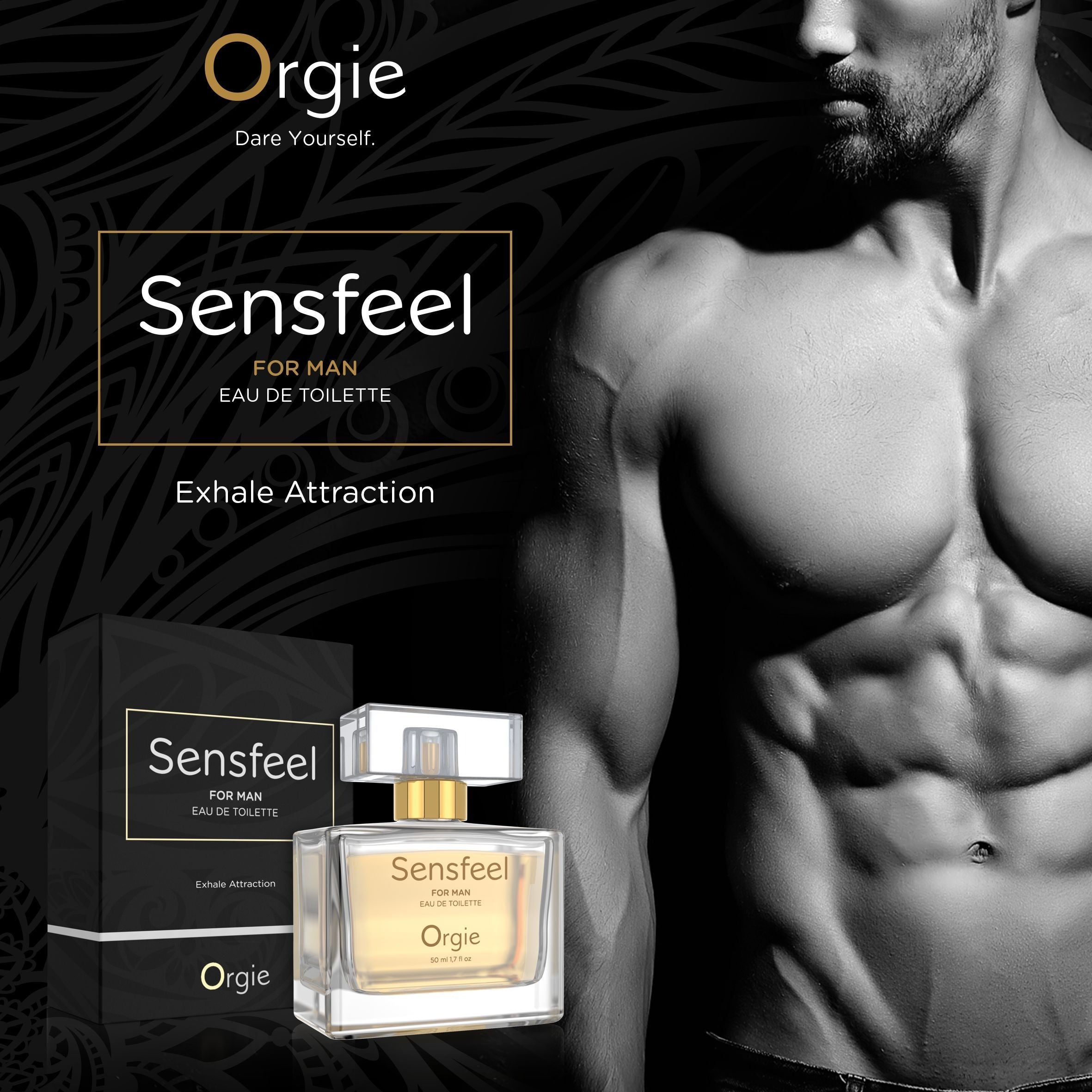 Image of Orgie Sensfeel for Man Travel Size Pheromome Perfume 10 ml