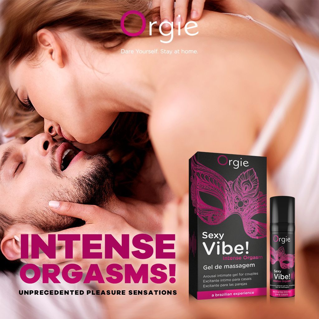 Image of Orgie Sexy Vibe! Intense Orgasm Intieme Gel Voor Koppels 15 ml