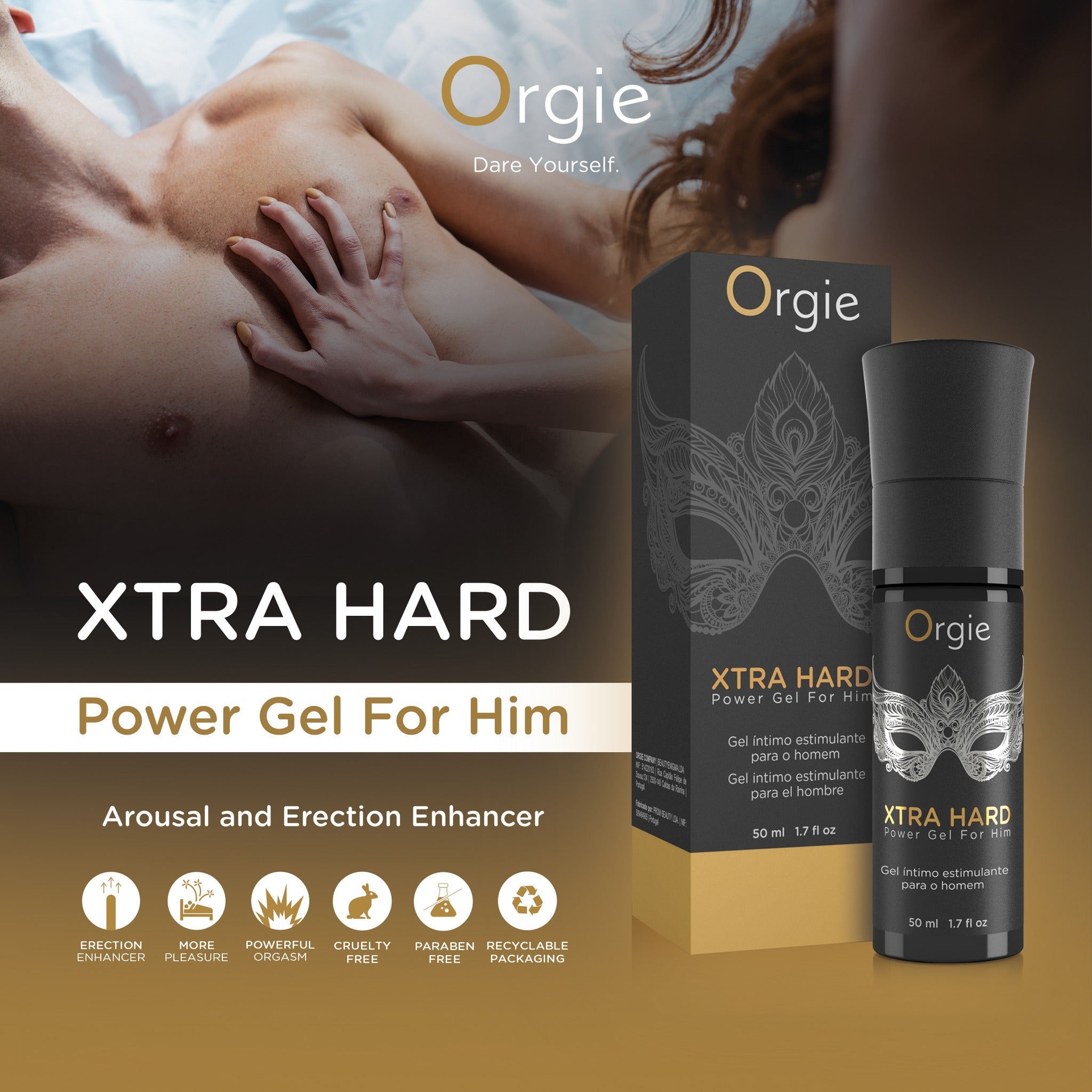 Image of Orgie Xtra Hard Power Gel Voor Hem 30 ml