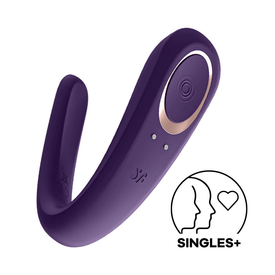 Image of Satisfyer Double Classic Partner Vibrator Voor Koppels 