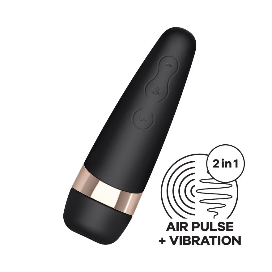 Image of Satisfyer Pro 3+ Vibration Luchtdruk Vibrator