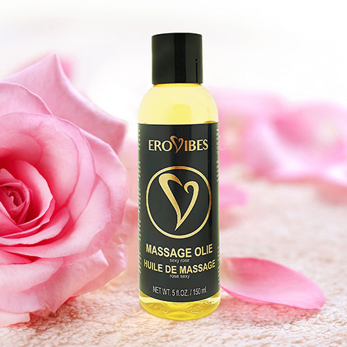 Image of Erovibes Massage Olie Sexy Rose 150 ml