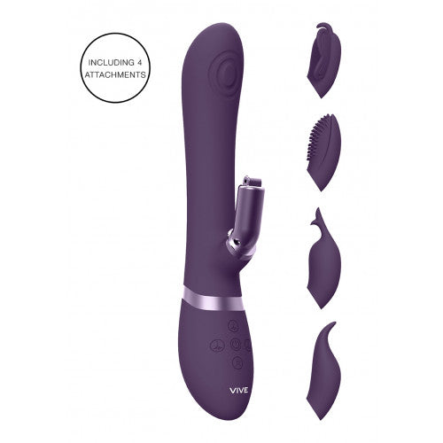 Image of Vive Etsu Tarzan Vibrator 22 Cm Roos