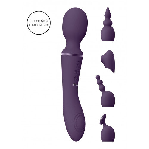 Image of Vive Nami Magic Wand Massager 21,8 Cm Purper