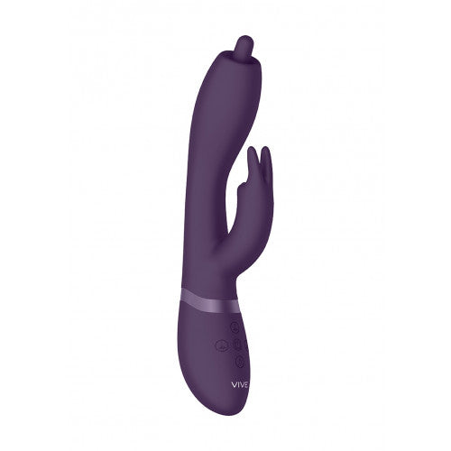 Image of Vive Nilo G-Spot Tarzan Vibrator 22 Cm Zwart