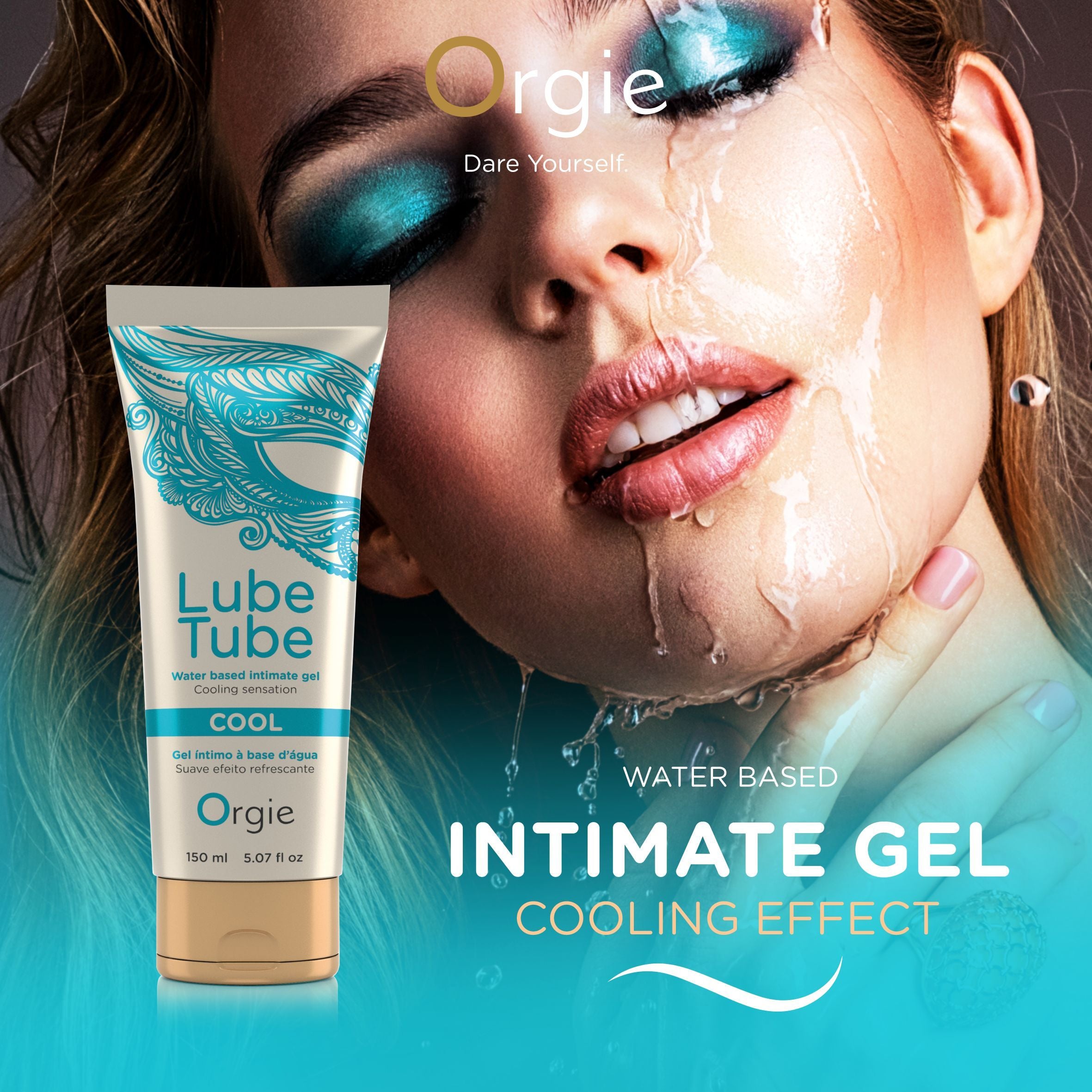 Image of Orgie Lube Tube Glijmiddel Verkoelend 150 ml