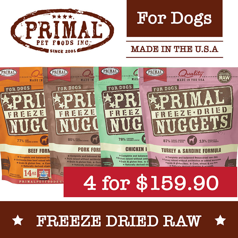 primal freeze dried nuggets